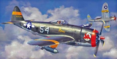 Hasegawa 00138 Самолет P-47D THUNDERBOLT A6 (HASEGAWA) 1/72