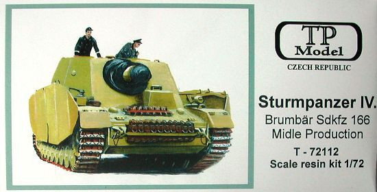 TP Model T-72112 Sturmpanzer IV. Sdkfz 166 Middle Production 1/72