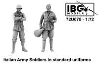 IBG U7275 Italian Army Soldiers in standard uniforms 1/72