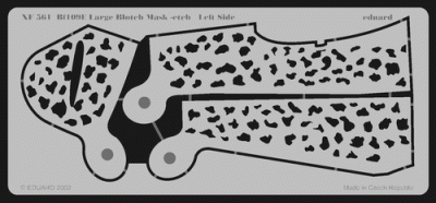 Eduard XF561 Bf 109E Lg Blotch mask-etch