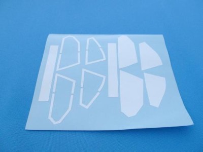 Metallic Details MDM3202 Bell AH-1G Cobra Masks (designed to be used with ICM and Revell kits) 1/32