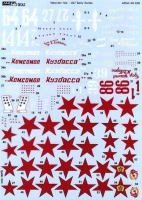 AML AMLD48028 Decals Soviet Aces in Yakovlev Yak-1 & Yak-7 1/48