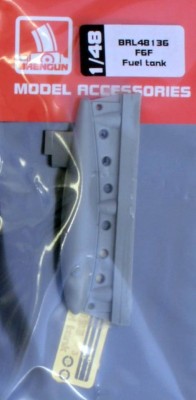 Brengun BRL48136 F6F Fuel tank (resin&amp;PE set) 1/48