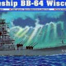 Trumpeter 05706 US Battleship BB-64 Wisconsin 1991 1/700