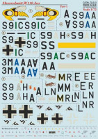 Print Scale 72-210 Messerschmitt Bf 110 Aces 1/72