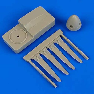 QuickBoost QB48707 P-51B/C/D Mustang propeller w/tool 1/48