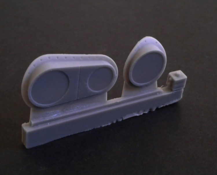 Aims AIMS48P023 Junkers Ju-88A-1(F) / A-5(F) camera fairings and control box (designed to be used with ICM Ju-88A-5 kits) 1/48