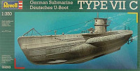 Revell 05093 Германская субмарина "U-Boat Type VIIC" 1/350