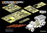 Voyager Model PE35720 Modern Russian BM-21 Grad Multiple Rocket Launcher Late Basic(For TRUMPETER 01013) 1/35