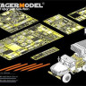 Voyager Model PE35720 Modern Russian BM-21 Grad Multiple Rocket Launcher Late Basic(For TRUMPETER 01013) 1/35