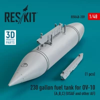 Reskit U48359 230 gallon centerline fuel tank for OV-10 (A, 1/48