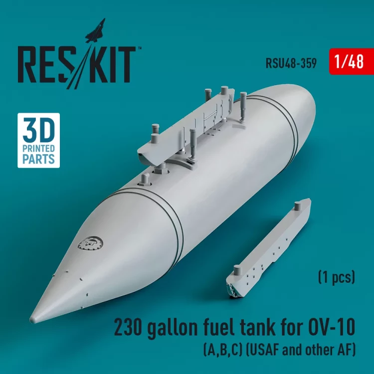 Reskit U48359 230 gallon centerline fuel tank for OV-10 (A, 1/48