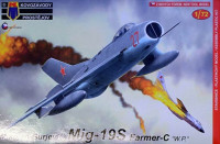 Kovozavody Prostejov 72187 MiG-19S Farmer-C 'Warsaw Pact' (4x camo) 1/72