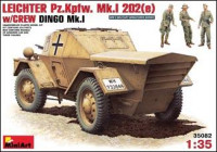 MiniArt 35082 LEICHTER Pz.Kpfw. Mk.I 202(е) с экипажем