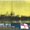 Combrig 70682 HMS M-18 monitor 1915-1919 1/700