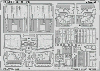 Eduard 491298 SET F-86F-40 (AIRF) 1/48