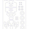 KV Models 72036 Як-25Б (AMODEL #72185) + маски на диски и колеса AMODEL 1/72