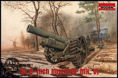 Roden 35813 Гаубица BL 8-inch Howitzer Mk.VI 1/35
