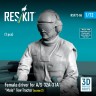 Reskit F72086 Female driver for A/S-32A-31A Tow Tractor 1/72