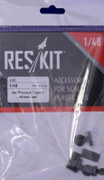 Reskit RS48-0132 Jet Provost Type 2 wheels set (FLY,AEROCLUB) 1/48