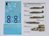 Foxbot Decals FBOT48039 North-American B-25C/D Mitchell "Pin-Up Nose Art and Stencils" Part # 1 1/48
