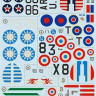 Print Scale 72-315 Curtiss P-36 Hawk (wet decals) 1/72