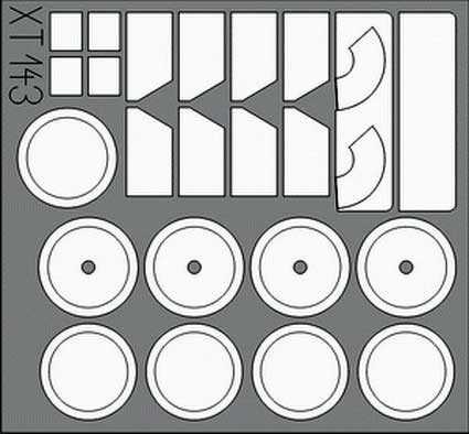 Eduard XT143 Kubelwagen Typ 82 1/35 BEG