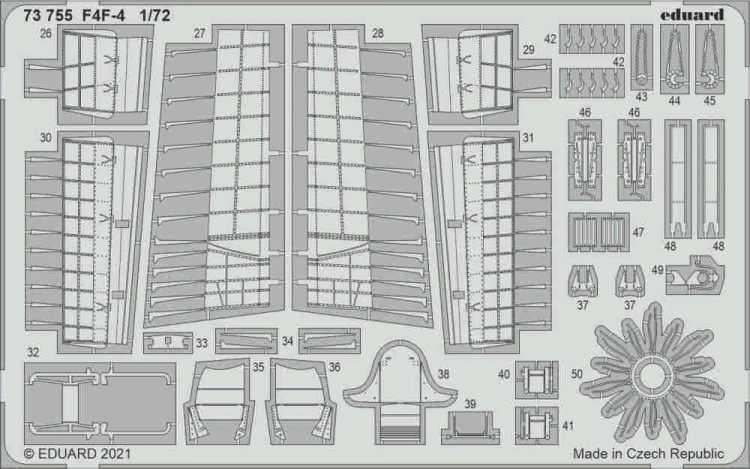 Eduard 73755 SET F4F-4 (ARMA H.) 1/72