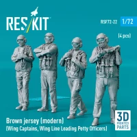 Reskit F72022 Brown jersey modern (4 fig.) 1/72