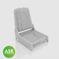 Art Scale 200-A48067 Messerschmitt Me-262A-1a - seat without seat belts, detail set 1/48