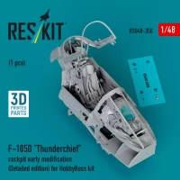 Reskit U48350 F-105D 'Thunderchief' cockpit early detailed 1/48