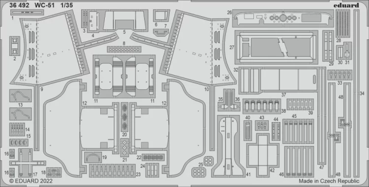 Eduard 36492 SET WC-51 (ZVE) 1/35