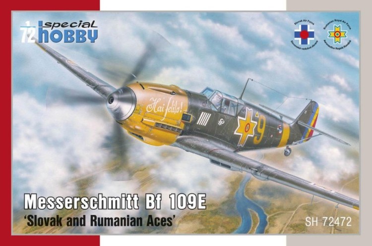 Special Hobby S72472 Bf 109E 'Slovak and Rumanan Aces' (4x camo) 1/72
