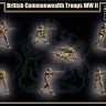 Mars MAR72127 British Commonwealth troops (WWII) 40 figures in 8 poses 1/72