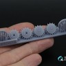 Quinta studio QT48035 Колеса И-16 (ранние) с отдельными нагруженными шинами (для всех моделей) 1/48
