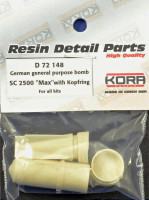 Kora Model D72148 German bomb SC 2500 'Max' with Kopfring 1/72