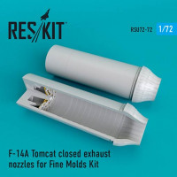 Reskit RSU72-0072 F-14A Tomcat closed exhaust (FMOLDS) 1/72