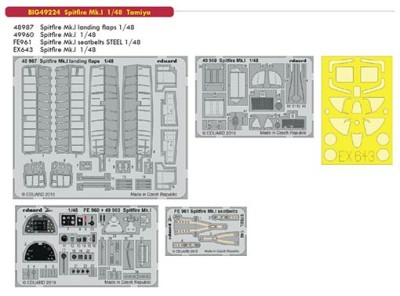 Eduard BIG49224 1/48 Spitfire Mk.I (TAM)