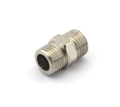 Jas 8105 Переходник штуцер 1/4&quot; - штуцер 1/4&quot; (ресивер компрессора 1203 - фильтр 1703)