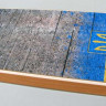 Dan Models 35250 подставка для модели ( тема АТО - БТТ - подложка фото бетонка + флаг Украины ) размеры 190мм*370мм