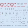 Eduard D48108 Decals Mosquito B Mk.IV stencils (TAM/REV) 1/48