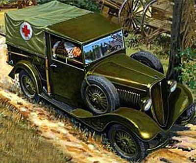 IBG Models 72010 Polski FIAT 508/III Ambulance 1/72