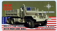 Armada Hobby N72121 M813 5-ton Truck w/ High Side Wall (resin&PE) 1/72