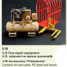 Plus model 519 1/35 U.S.Tyre-repair equipment (44 pcs.,PE&decals)