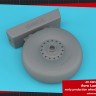 Armory ARAW32410 Avro Lancaster wheels early type with weighted tyres 1/32