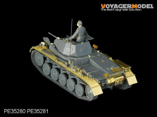 Voyager Model PE35280 Фототравление WWII German Pz.Kpfw.II Ausf.A/B/C (For TAMIYA 35292 ) 1/35