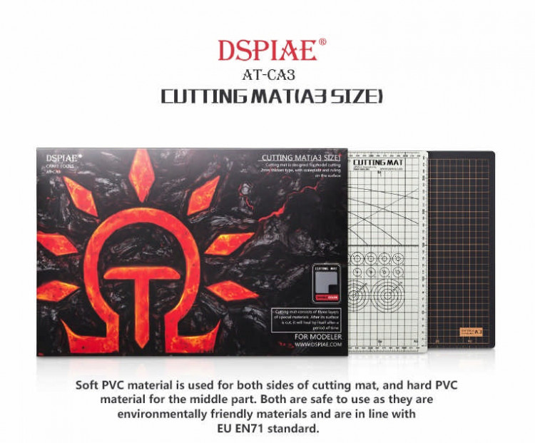 Dspiae AT-CA3 Коврик формата A3 (450мм*300мм*2мм) Cutting Mat