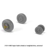 Armory ARAW72319 North-American F-100D Super Sabre wheels with weighted tires/tyres 1/72