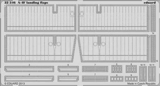 Eduard 32346 A-4F landing flaps