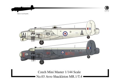 CZECHMASTER CMR-14403 1/144 Avro Shackleton MR.1/MR.1A/T.4